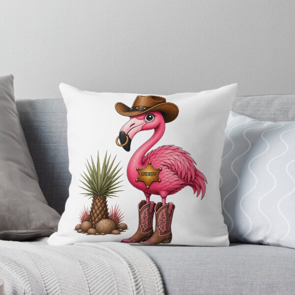 Item preview, Cowboy Flamingo designed and sold by Zeewind.