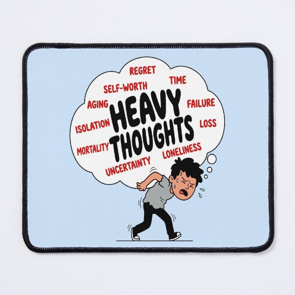 Item preview, eavy Thoughts - Preoccupied Man designed and sold by Regal Rev.