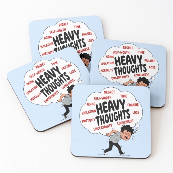 Item preview, eavy Thoughts - Preoccupied Man designed and sold by Regal Rev.