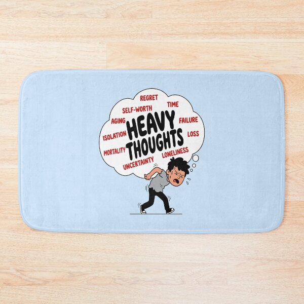 Item preview, eavy Thoughts - Preoccupied Man designed and sold by Regal Rev.