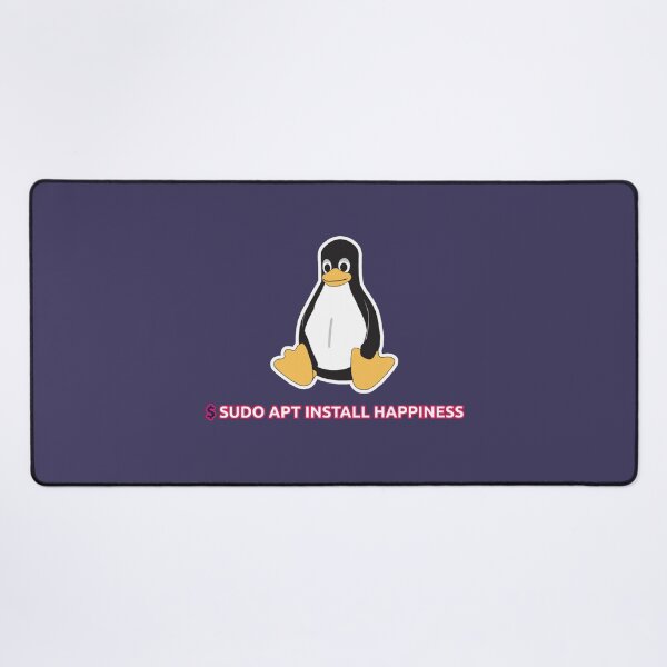 Item preview, Sudo Apt Install Happiness Linux Design designed and sold by nocontextdept.