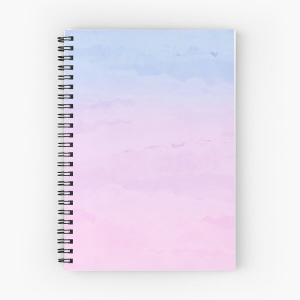 Item preview, Pastel watercolor blue-pink gradient designed and sold by Shuusui.