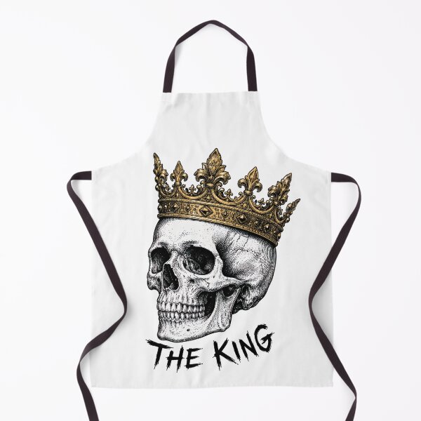 Item preview, The King – Crowned Skull designed and sold by AIEverything.