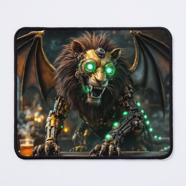 Item preview, The Alchemical Chimera - Steampunk Creature designed and sold by Bibi Design.