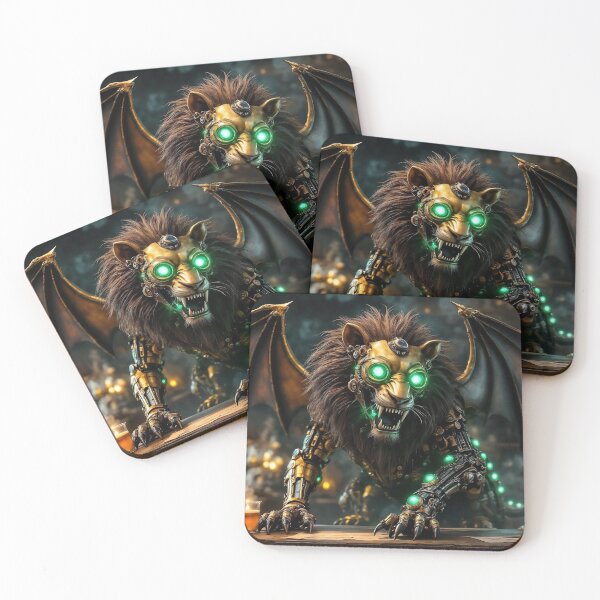 Item preview, The Alchemical Chimera - Steampunk Creature designed and sold by Bibi Design.