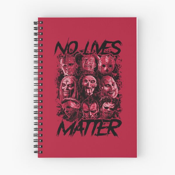 Item preview, No Lives Matter Red Splatter Horror Mask Slasher designed and sold by Anselle.
