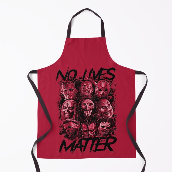 Item preview, No Lives Matter Red Splatter Horror Mask Slasher designed and sold by Anselle.
