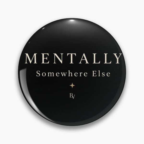 Item preview, Mentally Somewhere Else – Minimalist Typography Shirt | Soft Abundance | Quiet Luxury Aesthetic designed and sold by BeaVibes.