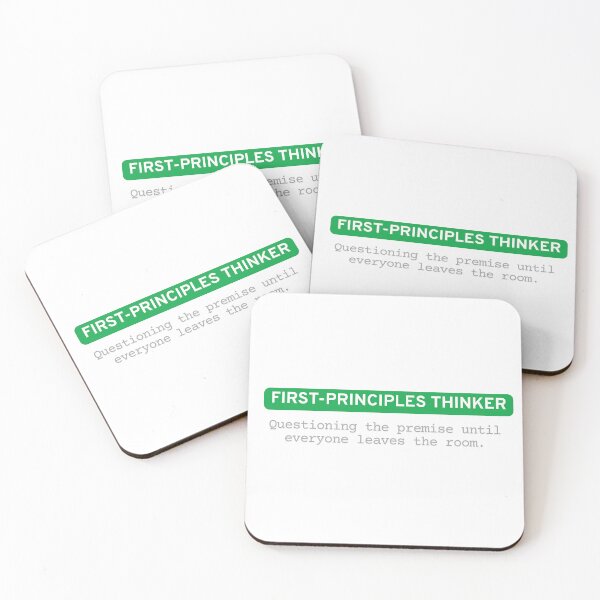 Item preview, First Principles Thinker  designed and sold by Out of Scope.