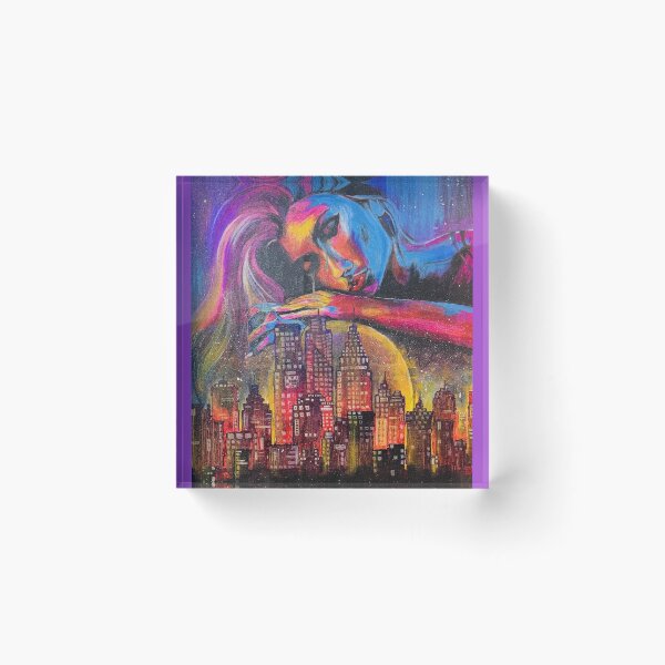 Item preview, Falling Emotions Over a Sleepless City designed and sold by Shello2026.