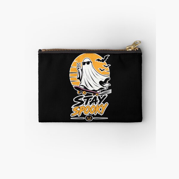 Item preview, Stay Spooky Ghost Skateboard Halloween Design designed and sold by OMdesign10.