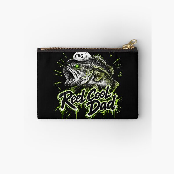 Item preview, Reel Cool Dad Bass King Fishing Design designed and sold by TshirtsOnline-.