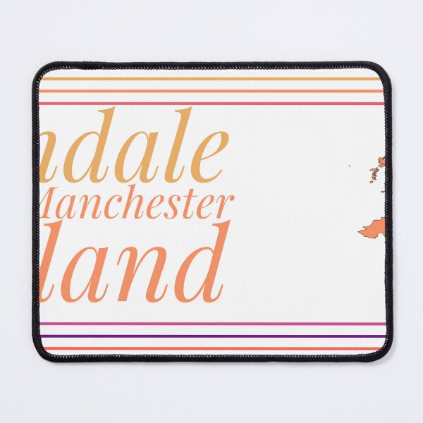 Item preview, Rochdale Greater Manchester England City Marked On Map designed and sold by TheIconSmith.
