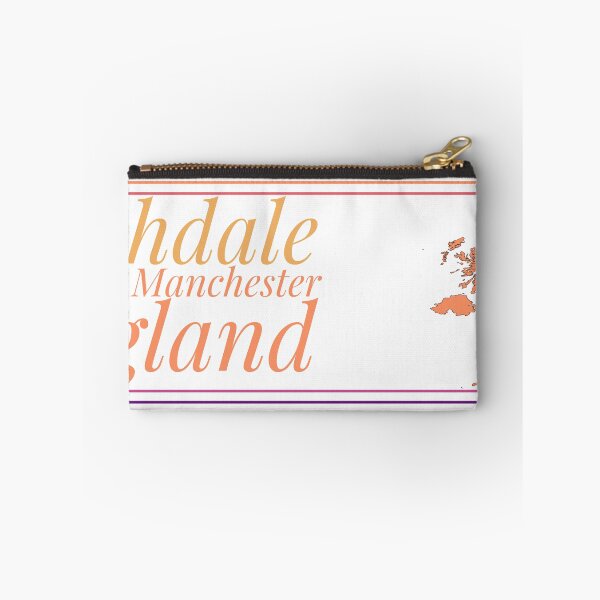 Item preview, Rochdale Greater Manchester England City Marked On Map designed and sold by TheIconSmith.