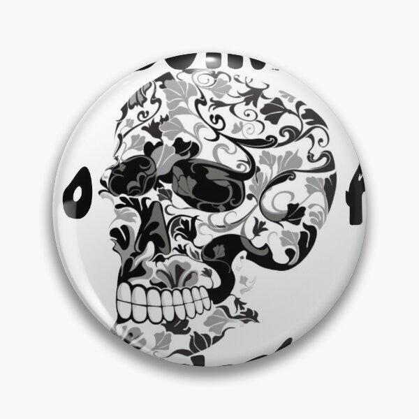 Item preview, Bloom of the Dead – Gothic Halloween Floral Skull Art designed and sold by Tafa_Design.