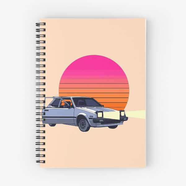 Item preview, Synthwave Retro Anime Hatchback Hero designed and sold by KungPowUnicorn.