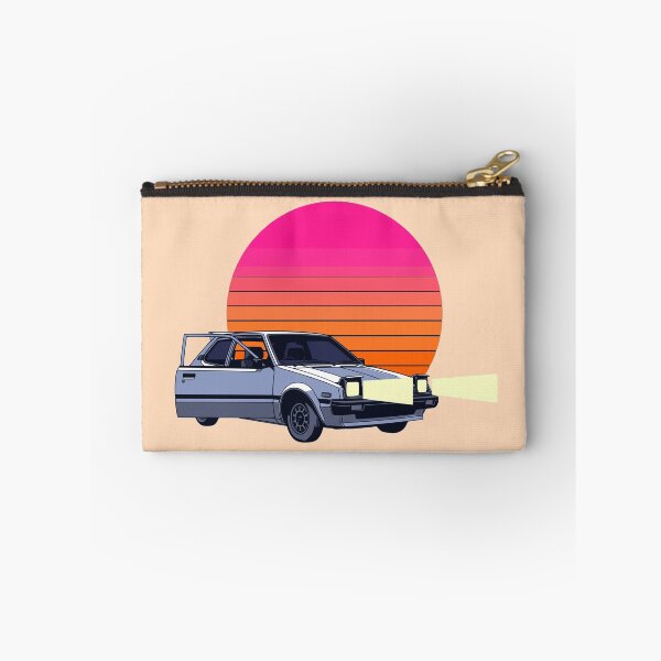 Item preview, Synthwave Retro Anime Hatchback Hero designed and sold by KungPowUnicorn.