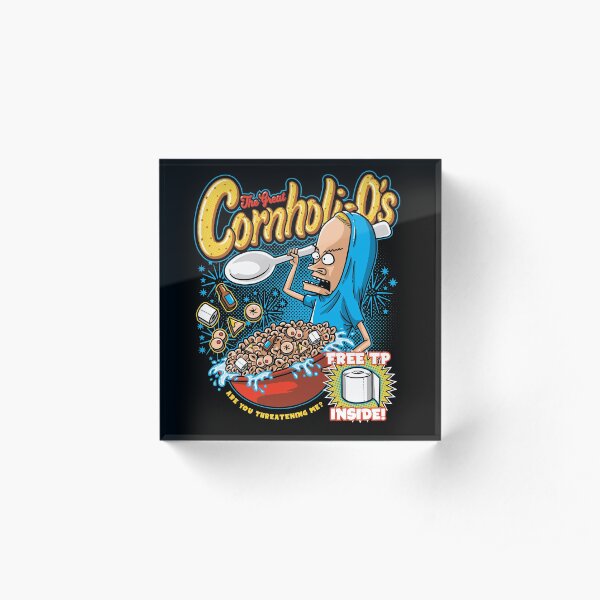 Cornholi-Os Acrylic Block
