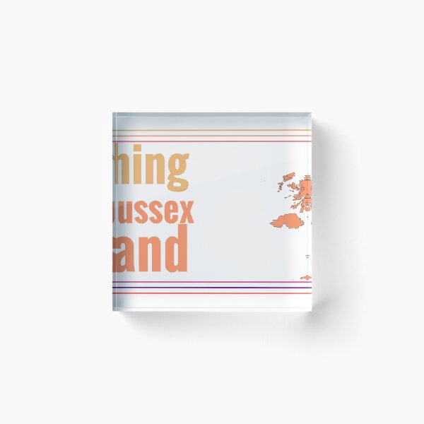 Item preview, Worthing West Sussex England City Marked On Map designed and sold by TheIconSmith.