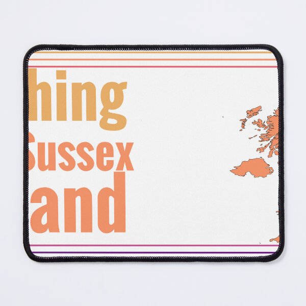 Item preview, Worthing West Sussex England City Marked On Map designed and sold by TheIconSmith.