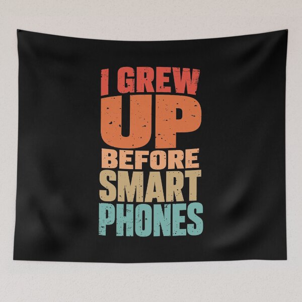 Item preview, Grew Up Before Smartphones designed and sold by Merch By Shawon.
