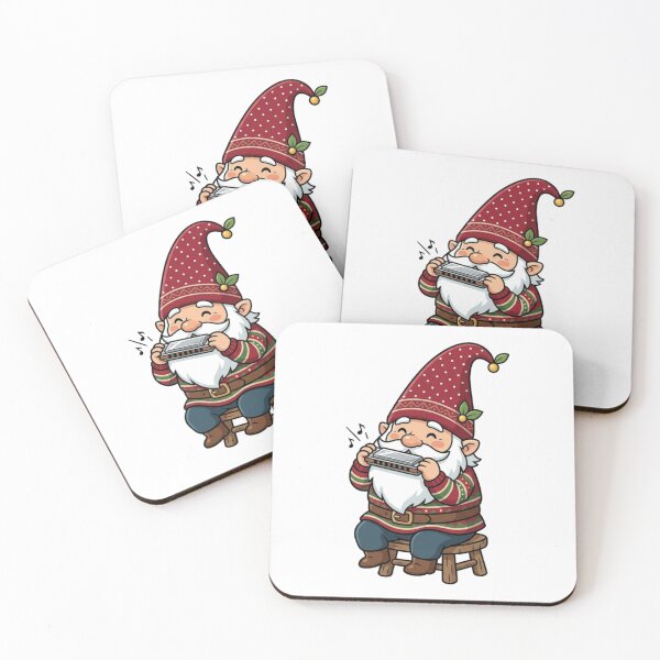 Item preview, Happy Harmonica Player Garden Gnome designed and sold by Bad-Decisions-Designs.
