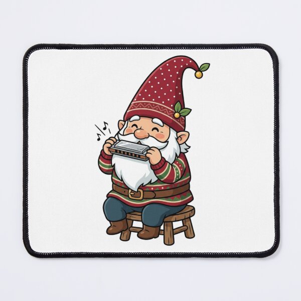 Item preview, Happy Harmonica Player Garden Gnome designed and sold by Bad-Decisions-Designs.