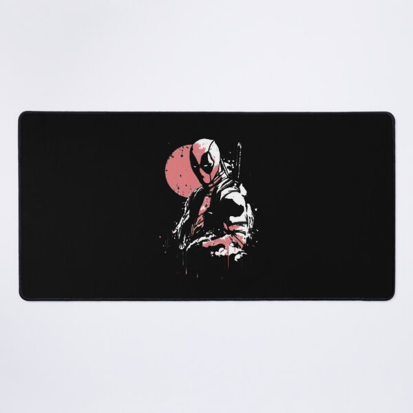 Item preview, Red Masked Mercenary Silhouette Art designed and sold by daniele32prey.