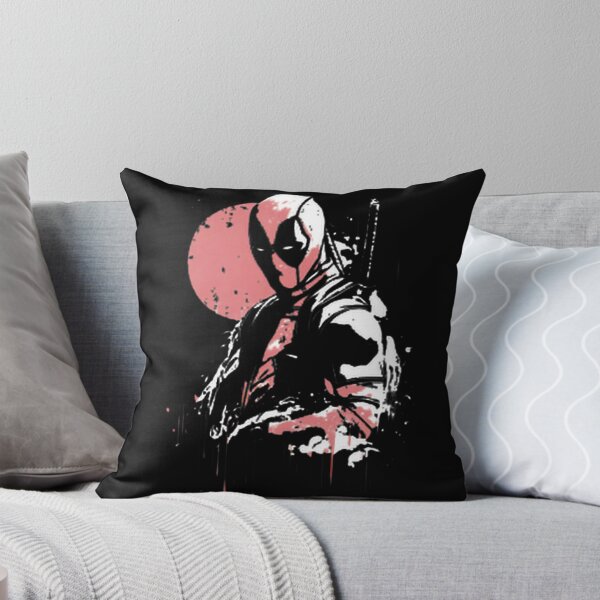 Item preview, Red Masked Mercenary Silhouette Art designed and sold by daniele32prey.