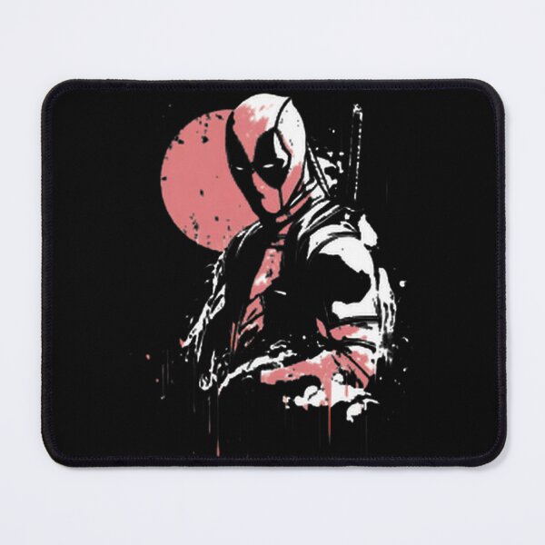 Item preview, Red Masked Mercenary Silhouette Art designed and sold by daniele32prey.