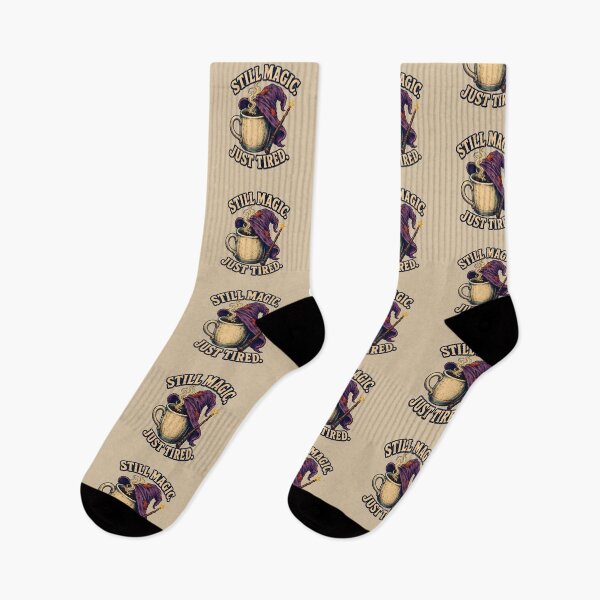 Item preview, Still Magic, Just Tired – Witchy Coffee Fantasy Design designed and sold by VioVibe.