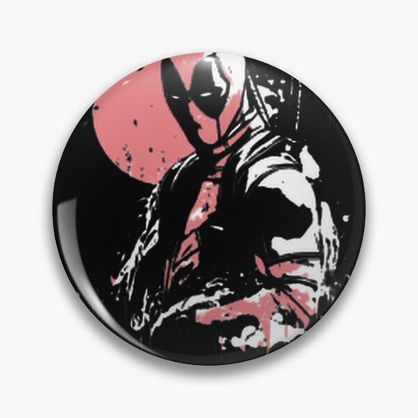 Item preview, Red Masked Mercenary Silhouette Art designed and sold by daniele32prey.