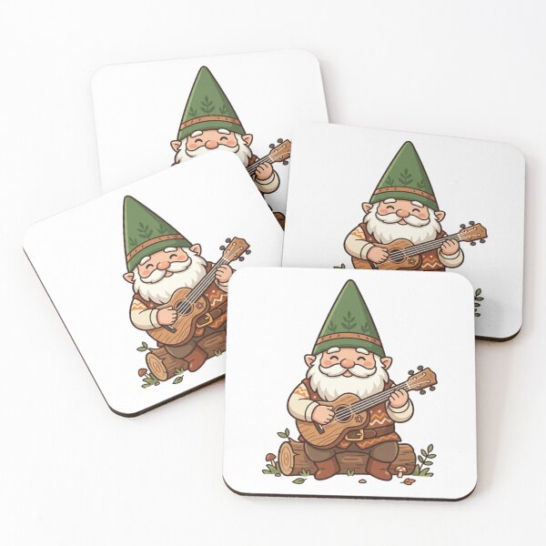 Item preview, Acoustic Ukulele Player Garden Gnome designed and sold by Bad-Decisions-Designs.