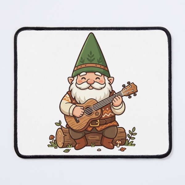 Item preview, Acoustic Ukulele Player Garden Gnome designed and sold by Bad-Decisions-Designs.