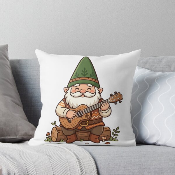 Item preview, Acoustic Ukulele Player Garden Gnome designed and sold by Bad-Decisions-Designs.