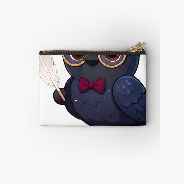 Item preview, Raven Professor with Round Spectacles designed and sold by IllumeInk.