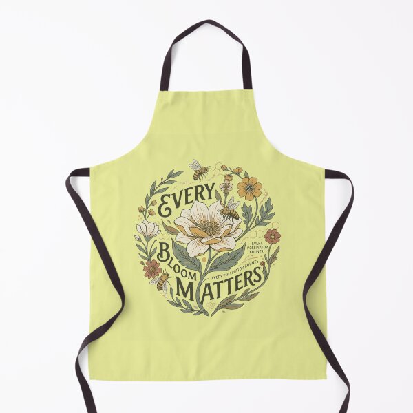 Item preview, Every Bloom Matters | Honeybee Botanical Nature Artwork designed and sold by Amr Darwish Graphic designer.