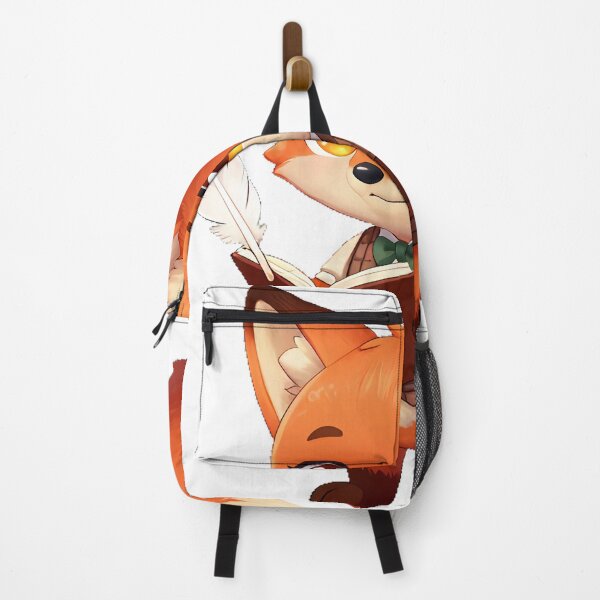 Item preview, Fox Student with Tweed Vest and Quill designed and sold by IllumeInk.