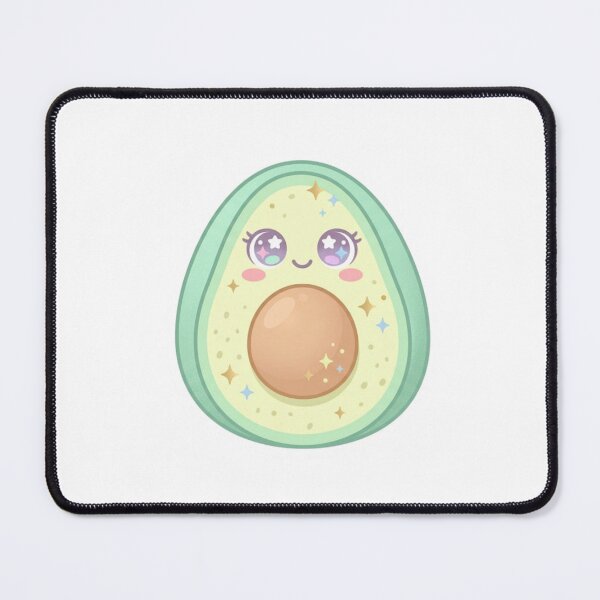 Item preview, Kawaii Avocado – Cute Fruit Sticker designed and sold by Cerys-GS.