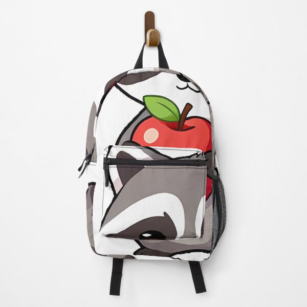 Item preview, Raccoon with Big Red Apple designed and sold by pumsquare.