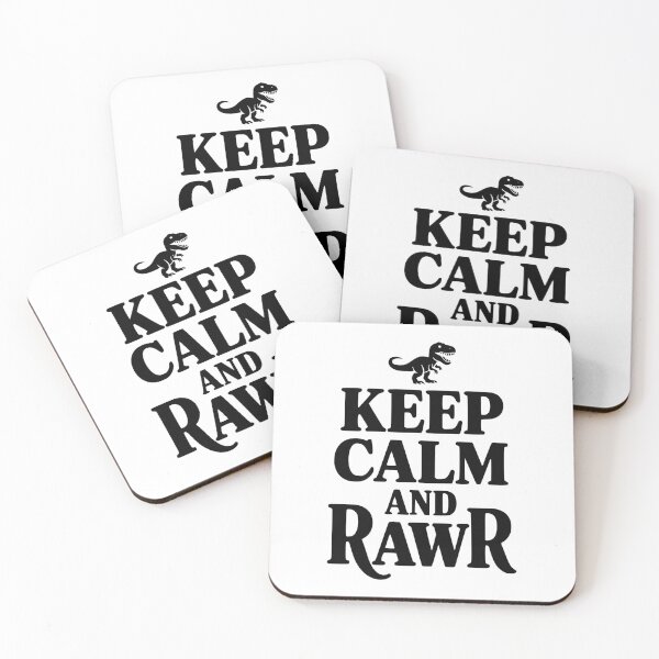 Item preview, Keep Calm And Rawr designed and sold by Frank Ring.