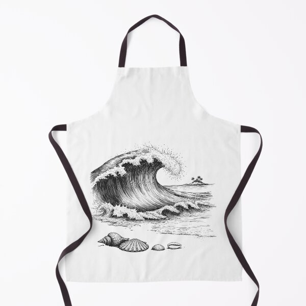 Item preview, Ocean Wave Island Seashells Surfing Beach Nature designed and sold by yoddel.
