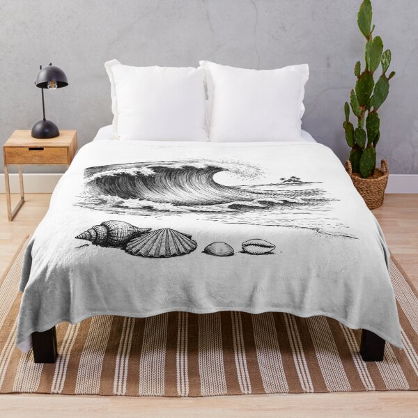 Item preview, Ocean Wave Island Seashells Surfing Beach Nature designed and sold by yoddel.