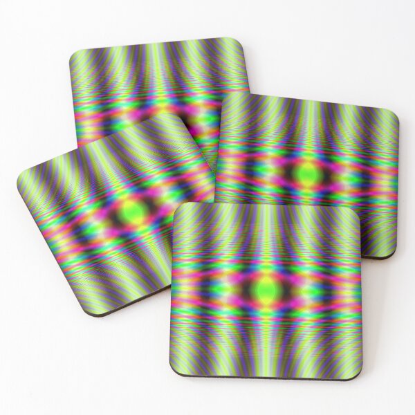 Item preview, Abstract Pattern "Space Architecture. Yellow-green through" designed and sold by Gluecknika.