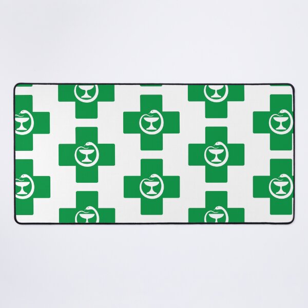 Item preview, Pharmacy Cross Snake Medical Symbol designed and sold by VectorForge Studio.