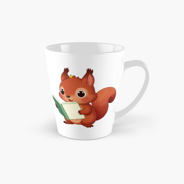 Item preview, Squirrel with Open Notebook designed and sold by pumsquare.