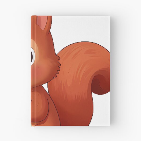 Item preview, Squirrel with Open Notebook designed and sold by pumsquare.