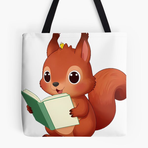 Item preview, Squirrel with Open Notebook designed and sold by pumsquare.