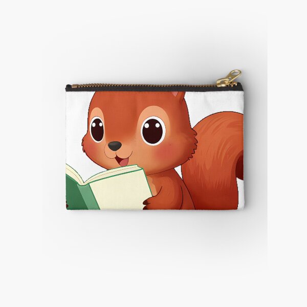 Item preview, Squirrel with Open Notebook designed and sold by pumsquare.