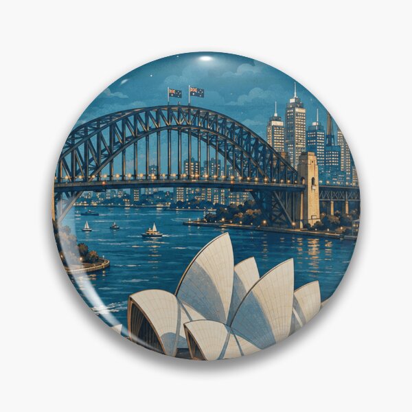 Item preview, Sydney Harbour Stamp designed and sold by HaydenMillepied.